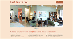 Desktop Screenshot of eastaustinloft.com